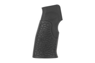 Daniel Defense black Overmolded pistol grip has been updated to allow you to use your favorite trigger guard